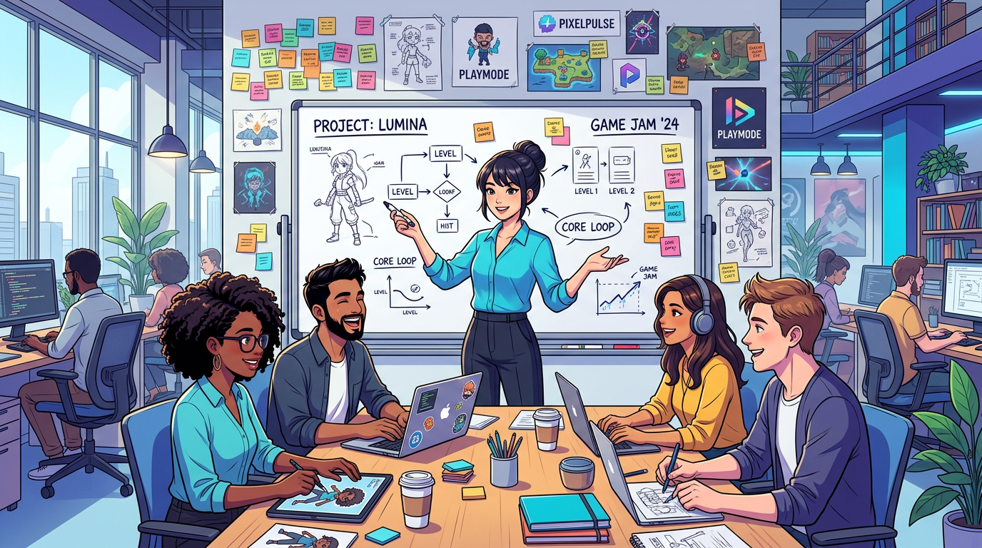 聚友互娱团队日常工作场景